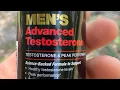 Men s advanced testosterone booster review GNC