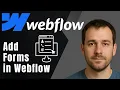 Webflow How to Add a Contact Form Lead Capture Surveys Feedback