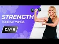 Upper Body Strength for Women 50 Chest Shoulders Triceps Day 8 New Year Activation Challenge