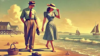 Walk On The Beach: Happy Vintage 1930s - 1940s Music to Improve Your Mood - Relaxing Jazz Songs