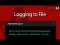 C WPF UI Tutorials 34 - Application Log to File Logging Logger