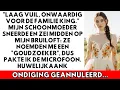 Download Lagu Op mijn bruiloft noemde ze me ‘goudzoeker’ — ik pakte de microfoon en stopte alles.