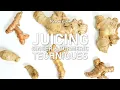 How to Juice Ginger Turmeric Kuvings AUTO10 Plus Juicer