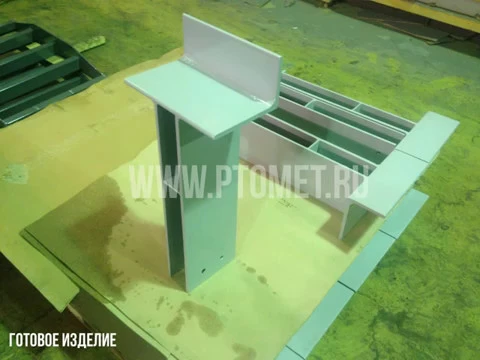 Превью видео «Производство металлических кронштейнов»
