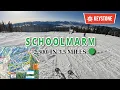 Skiing SCHOOLMARM RUN 4K Keystone Resort