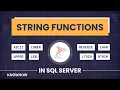 Built-in String Function with Examples SQL Server Tutorial