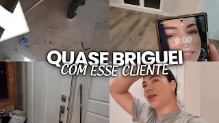 MAIS DE 9 HORAS DE TRABALHO UMA CASA ENORME E MUITA SUJEIRA 🥵ASSIM É A VIDA NA AMÉRICA