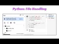 Python Lesson 42 file operations