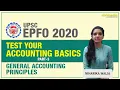 UPSC EPFO I TEST YOUR ACCOUNTING BASICS PART - 3 II By Niharika Walia