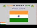 Make INDIAN FLAG Using HTML CSS only Independence Day Special Web Development Skillerior