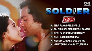 Soldier Full Album Song Bobby Deol Preity Zinta Soldier 1998 Video Jukebox All Movie Songs 