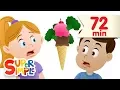 Lagu Do You Like Broccoli Ice Cream? + More | Nursery Rhymes | Super Simple Songs