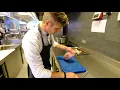Download Lagu Chef Tim Boury prepares a seabass dish at 2 star (now 3*) restaurant Boury, Roeselare, Belgium
