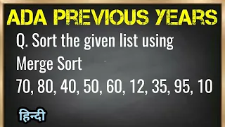 Sort the given list using Merge sort - 70 80 40 50 60 12 35 95 10