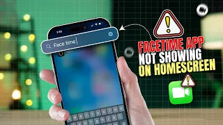 How to Fix FaceTime App Not Showing on Home Screen on iPhone Missing FaceTime App