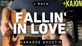 Download Fallin' In Love - J Rock (Karaoke Akustik + Kajon) MP3