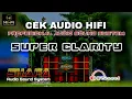 Lagu CHEK AUDIO HIFI SUPER CLARITY - SHAFA AUDIO BONDOWOSO