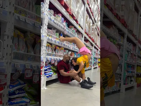 How The Worlds Most Flexible Person Goes Shopping! @checkbeard