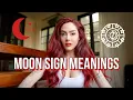 MOON SIGN MEANINGS IN ASTROLOGY your emotional well-being relationship style