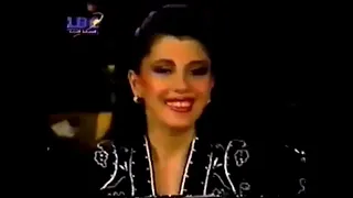 ماجدة الرومي   مع جريدة مسرح الاولمبيا باريس ١٩٩٣ دندنها