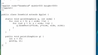 1804 Java Graphics Exercise