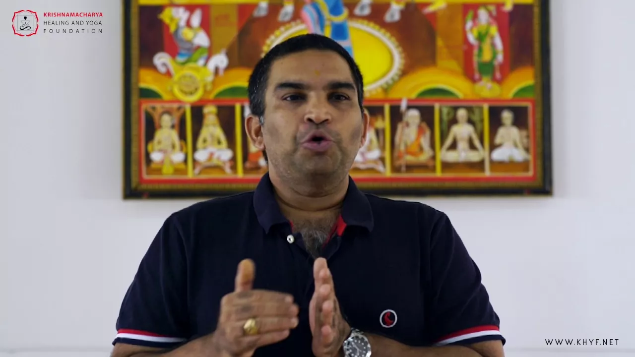 Patanjali's Yogasutra | Dr. Kausthub Desikachar | II.17 | 10 Feb 2018