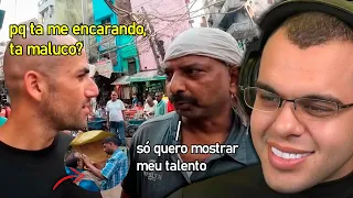 BIZARRICES DENTRO DE UMA FAVELA NA ÍNDIA - Maicon react