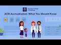 What You Should Know About ACR Accreditation