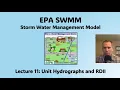 EPA SWMM Lecture 11 - Unit Hydrographs and RDII