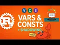 Rust Variables Constants Shadowing Explained Rust Tutorial