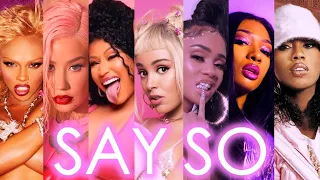 doja cat say so female rap remix ft nicki minaj iggy azalea megan thee stallion u0026 more 