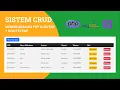 Cara Membuat Program CRUD Menggunakan PHP Mysql Bootstrap