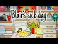 Blair s sick day Toca Boca role play