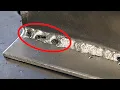 6013 Stick Welding Problem Fixed