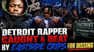 Detroit Rapper Caught P stol whipped By Eastside Crips Days after Dissing fallen Members