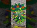 cardboard African mask and wall decoration