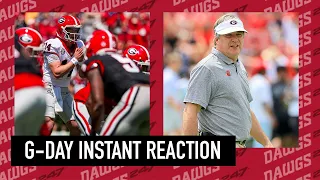 Instant Reaction from Georgia s G-Day Game