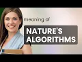 Unveiling Nature s Codes Understanding Nature s Algorithms