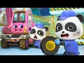 Download Lagu Let's Repair Construction Vehicles | Construction Truck | Kids Songs | BabyBus - Cars World