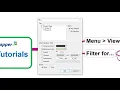 MindMapper Tutorial - Filtering