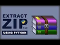 Python Tutorial Extract ZIP Files Using Python Python Project