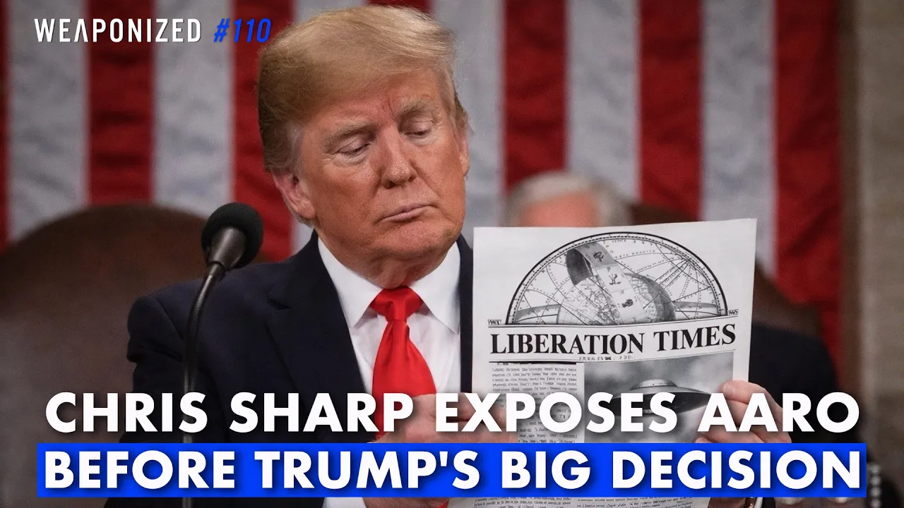 Chris Sharp Exposes AARO Before Trumps Big Decision