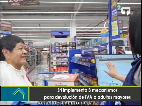 SRI implementa 3 mecanismos para devolución de IVA a adultos mayores