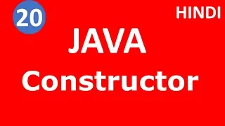 Constructor in java Default Constructor Part - 20 Tech Talk Tricks