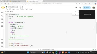 Bisection Method python