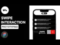 Swipe Interaction in Figma Prototyping Tutorial
