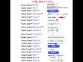 Download Lagu HTML Input Tags List Tutorial For Beginners (Web Development)