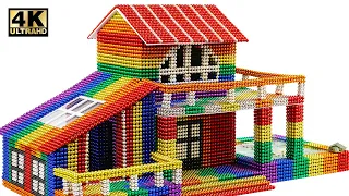 Download How To Build Awesome Mini House From Magnetic Balls (Satisfying) | Magnet World Series MP3