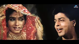 ab hain neend kise shahrukh khan raveena tandon zamaana deewana 90s evergreen superhit song