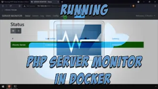 Running PHP Server Monitor in Docker